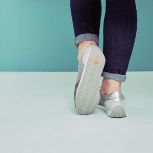 Neue Schuhe von ara Shoes, Rückansicht.