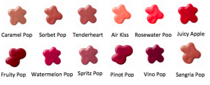 v.l.n.r.: Pinot Pop, Spritz, pop, Juicy Apple, Rosewater Pop, Sorbet Pop, Caramel Pop