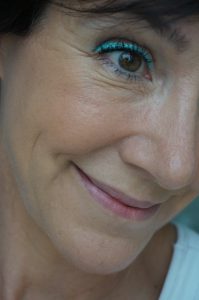 Make up, korres, Sommerlook, Türkis, Gold, natürliches Make up, Make up Tutorial, Tutorial, Schminktipps, Make up Artist, Schminktante, Anja Frankenhäuser, Top-Beautyblog, Top-Blog, Schminktipps, reife Haut, 40+, natural Glow, Glow
