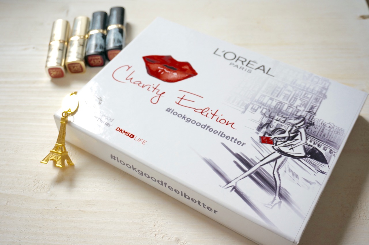 L'Oreal unterstützt die DKMS Life mit eine speziellen Chrity Edition. Macht bei der Verlosung der Schminktante mit, helft und gewinnt einen von 3 Lippenstiften der Edition!