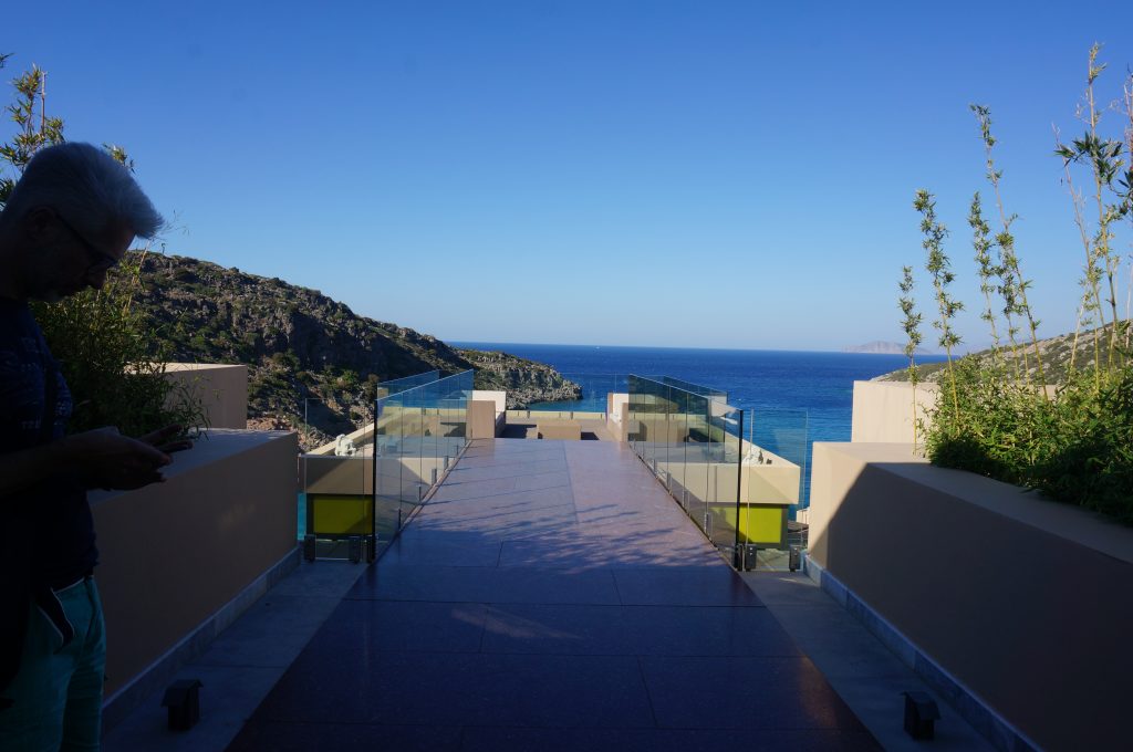 Kreta, Griechenland, Besuch im Hotel Daios Cove. Schminktante, Anja Frankenhäuser