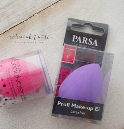 Schwämmchenbattle: Beautyblender gegen Parsa Make up Ei