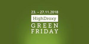 Black Friday auch bei HighDroxy. 20% auf alles!