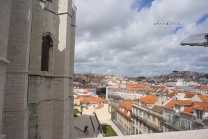 Igreja do Carmo, Kirche, Architektur, Ausblick, Dächer, Lissabon, Schminktante, Topblog