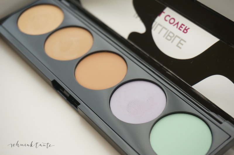 Infaillable Total Cover Palette Concealer Abdecken Abdeckprodukte Gegen Pickel Rotungen Kaschieren Make Up Schminken Beauty Schminktante Schminktante All About Beauty