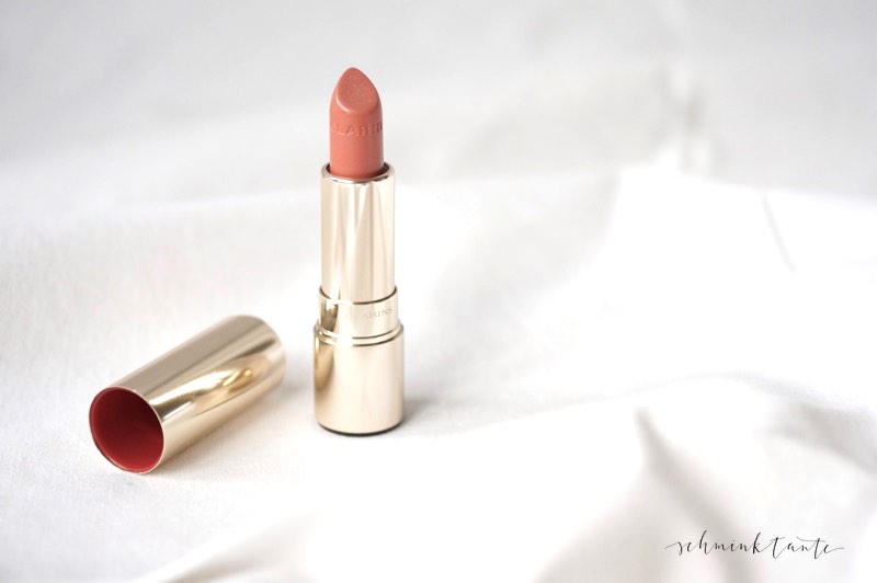 Einer von 3 neuen Farben des Joli Rouge Brillante Lippenstiftes aus dem Frühlingslook von Clarins 2017.