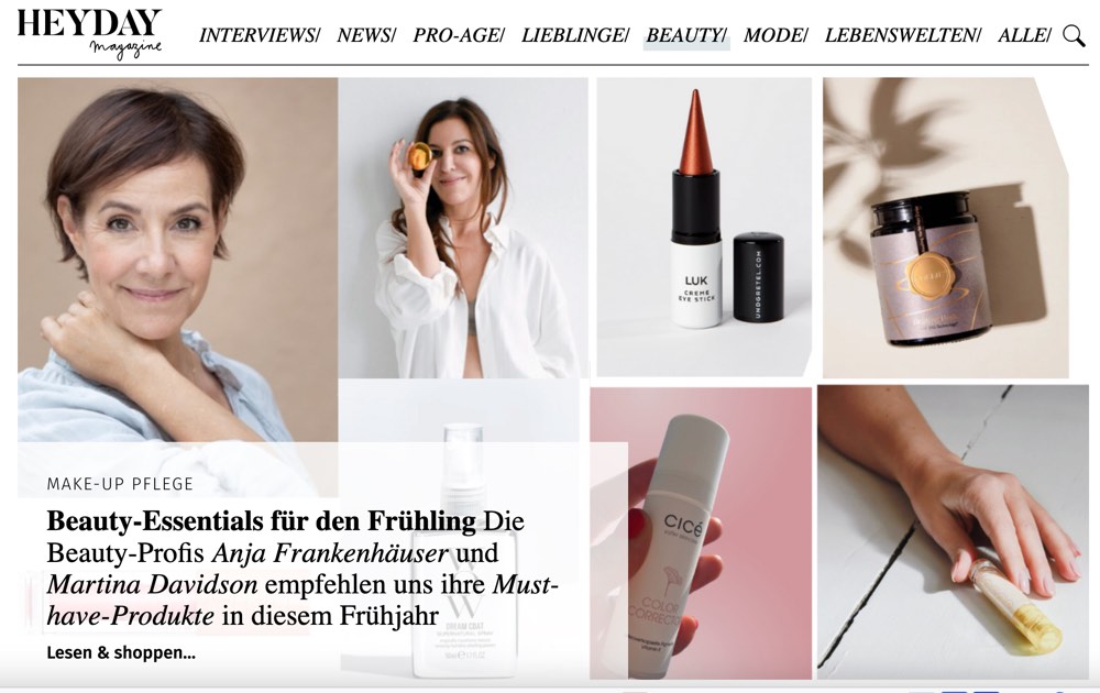 So war der Mai 2023. Schminktante Anja Frankenhäuser mit den Highlights im Mai und aktuellen Beautynews. Feauture, Heyday Magazin
