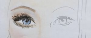 Schminktipps für Brillenträger. Schlupflid und weitsichtig. So schminkst Du mit Brille. Schminktante, Anja Frankenhäuser, Beautyblog, Make up Tipps