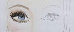 Schminktipps für Brillenträger. Schlupflid und kurzsichtig. So schminkst Du mit Brille. Schminktante, Anja Frankenhäuser, Beautyblog, Make up Tipps
