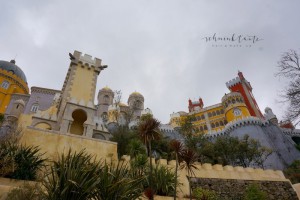 Sintra, Palacio da Pena, Disneyland in Portugal, bunt, Burg, Schloss, Ausflug
